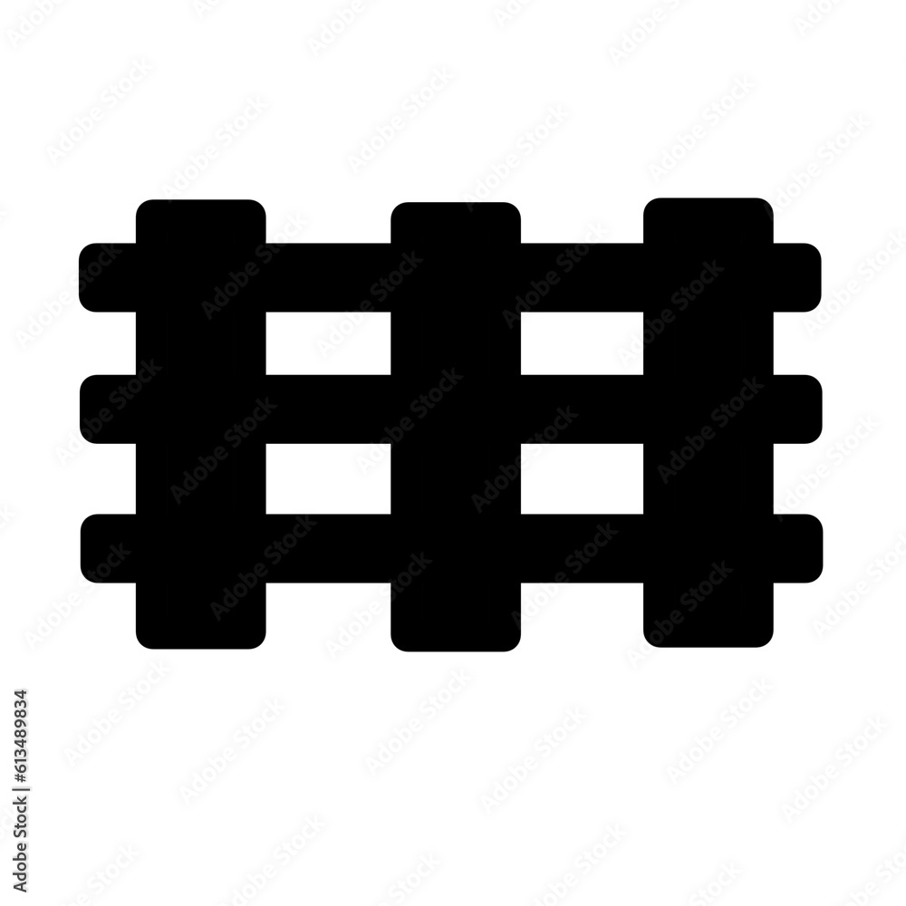 Black colour classic old looking fence. Black colour classic old looking fence.