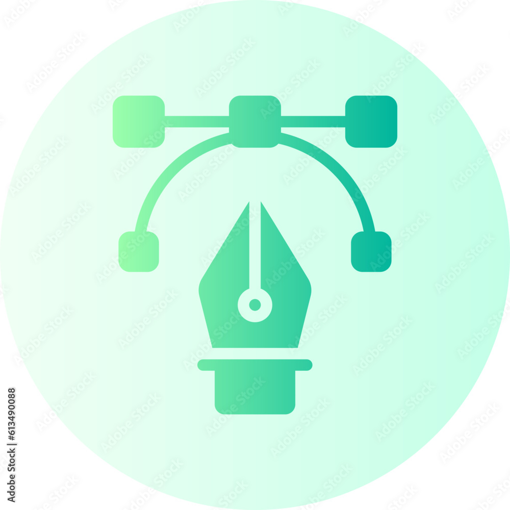 vector gradient icon