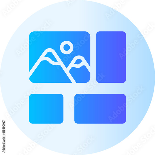 storyboard gradient icon