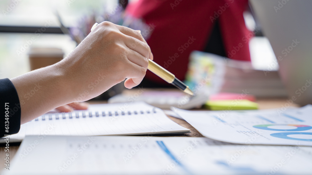 Business team present. Investor working new startup project. Finance meeting. Business team present. Investor working new startup project. Finance meeting.