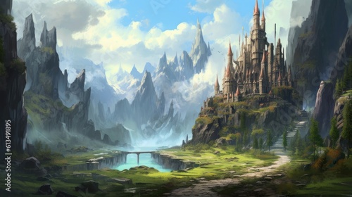 Fantasy Landscape Game Art