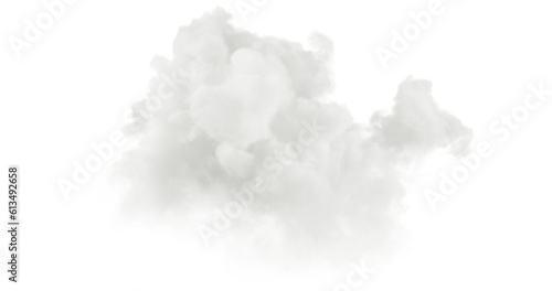 Peace clouds explosion shapes cut-out backgrounds 3d render png