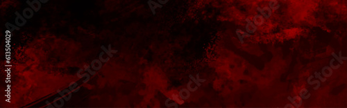 abstract red background with black grunge background texture in modern art design layout, Dark Red horror scary background. Dark grunge red texture concrete. Dark grunge red concrete.