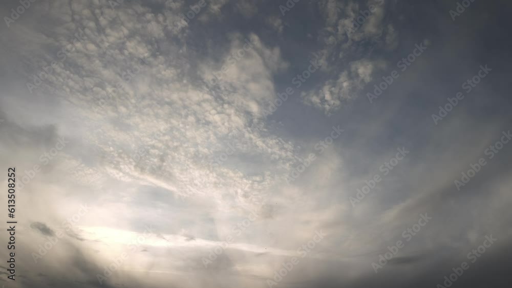 Heavenly sunset. Gold and dark clouds Heavenly sunset. Gold and dark clouds