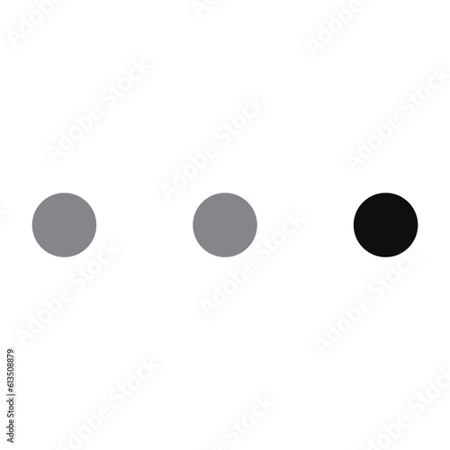 three dots icon