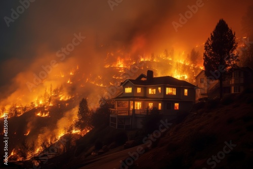 california house fire wildfire home inscurance claim