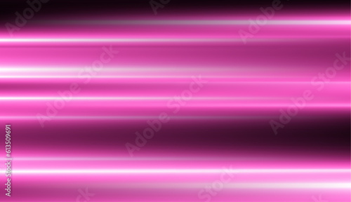 Abstract defocused horizontal background with horizontal smooth blurred lines. Vector eps