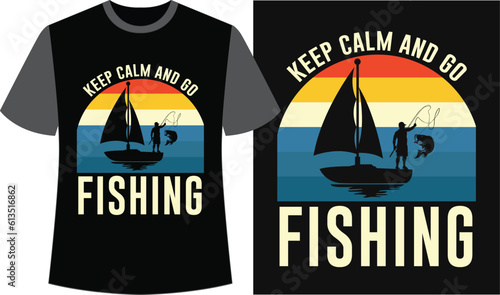 Fishing Typography T-shirt Design. Fishing Funny T-shirt. Fishing Vector Design