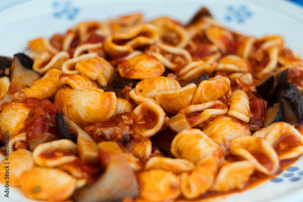 Orecchiette Fresh Pasta of Matera Basilicata Italy