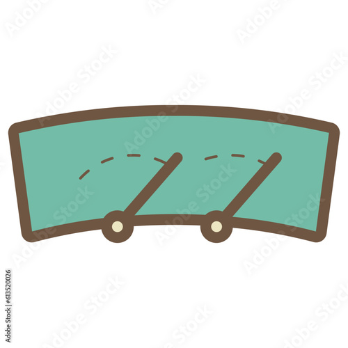 windshield wiper illustration