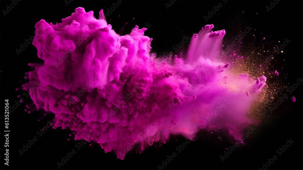 Fototapeta premium Beautiful abstract art with colorful splash 3d for banners, flyers, posters, design