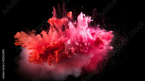 Beautiful abstract art with colorful splash 3d for banners, flyers, posters, design