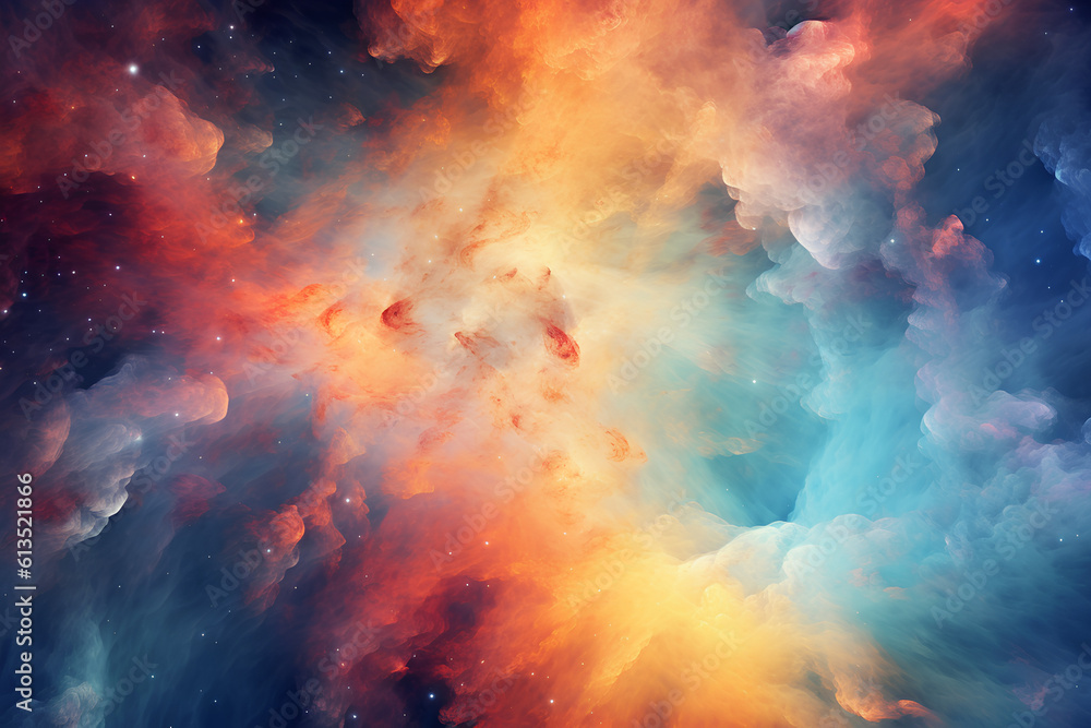 Universe Multicolor Nebula