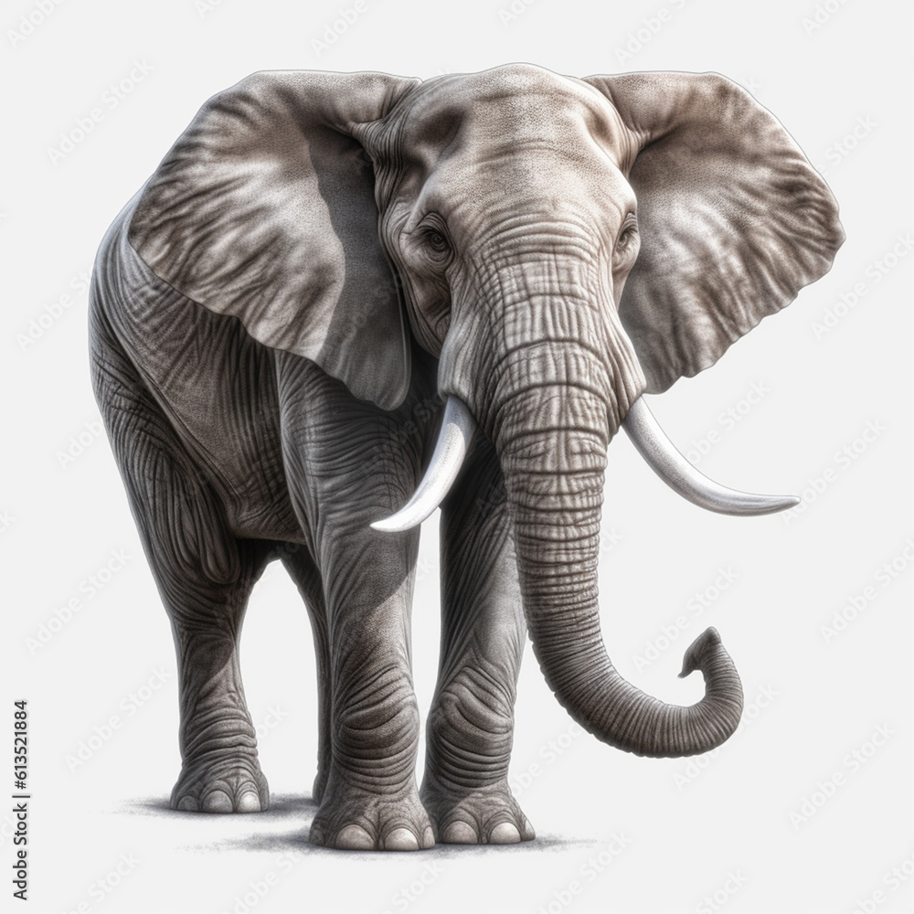 Obraz premium アフリカゾウ