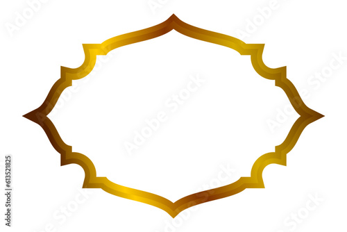 islamic frame vector