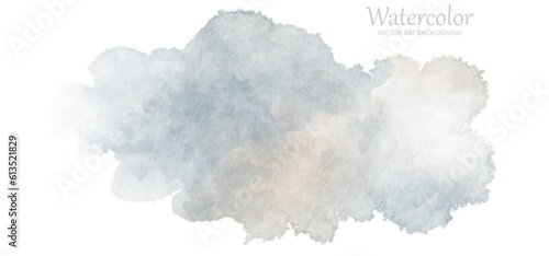 Abstract colorful watercolor vector art background. Hand drawn color paint splatter for backdrop. Pastel color watercolour texture. Template for flyers, cards, poster, cover.