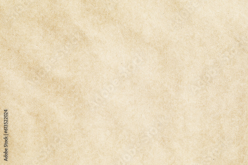 Old brown kraft paper with stains fringe lines texture