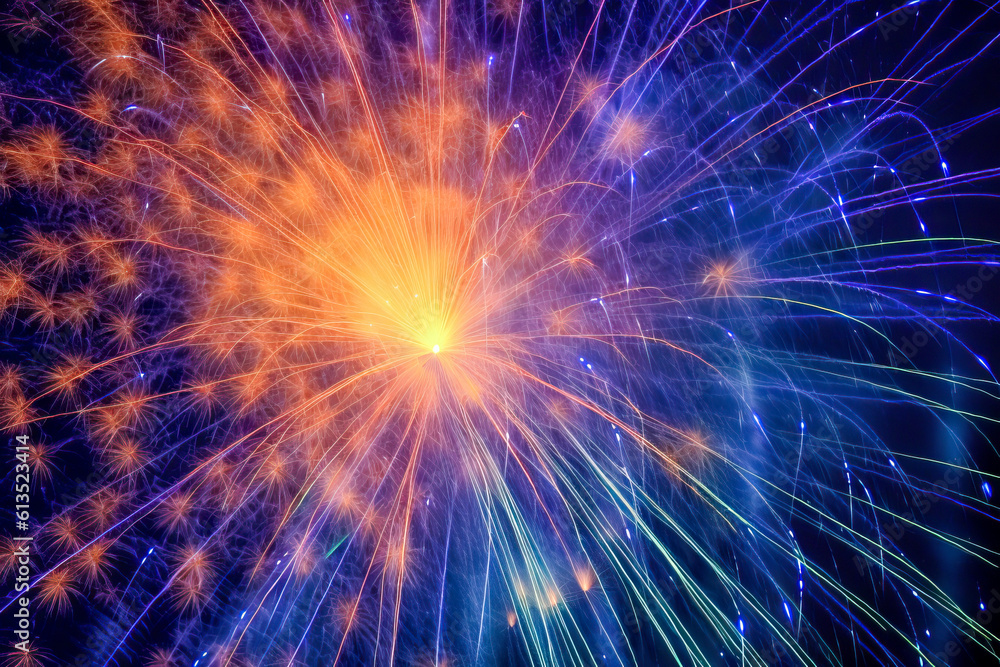 Fireworks Explosion Fireworks Explosion