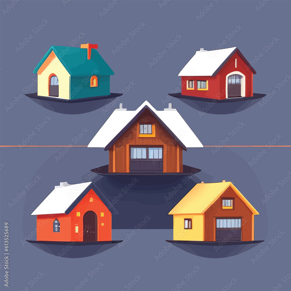 Vector illustration of house. Home concept Vector illustration of house. Home concept