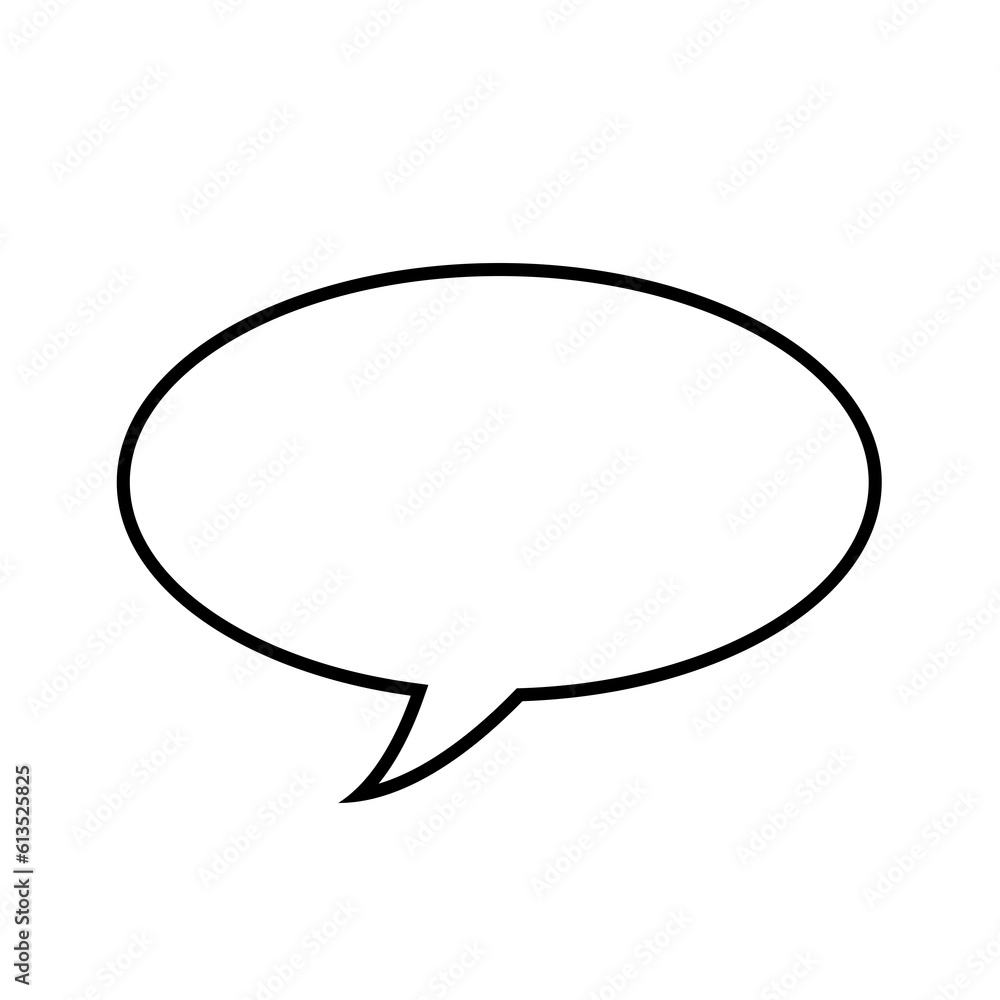Bubble icon on a white background Bubble icon on a white background