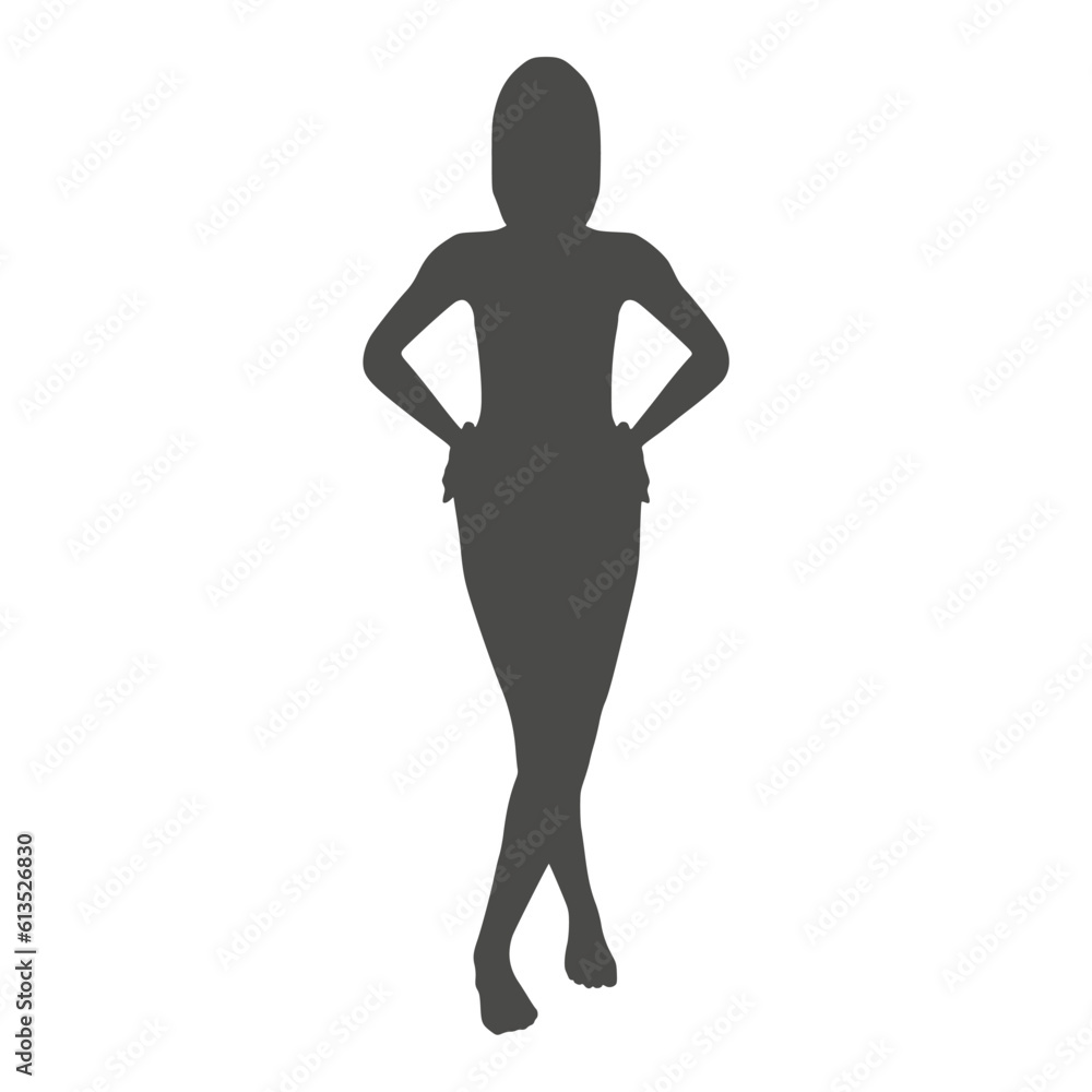 Illustration of a beautiful fashion model posing. Young attractive woman. Illustration of a beautiful fashion model posing. Young attractive woman.