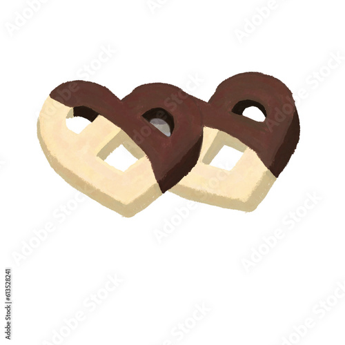 chocco heart photo