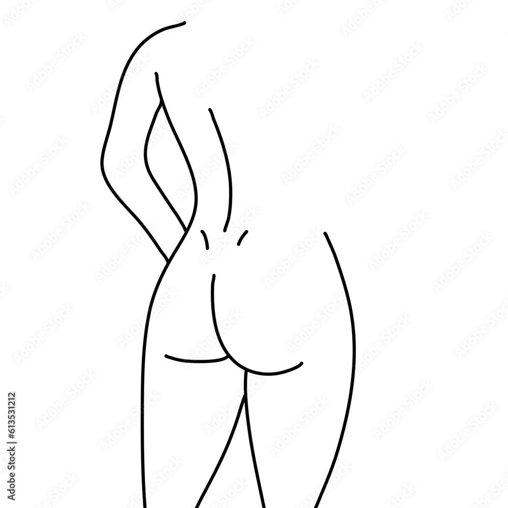 female figure in an erotic pose female figure in an erotic pose