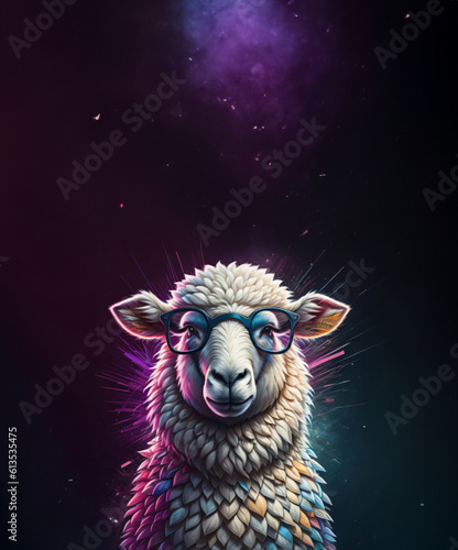 Sheep background for Eid aldha mubarak posteres 