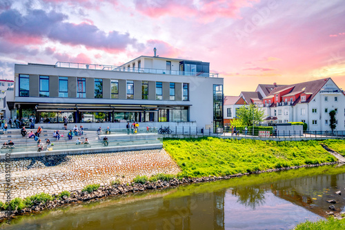 Bibliothek, Bad Vilbel, Hessen, Deutschland  photo