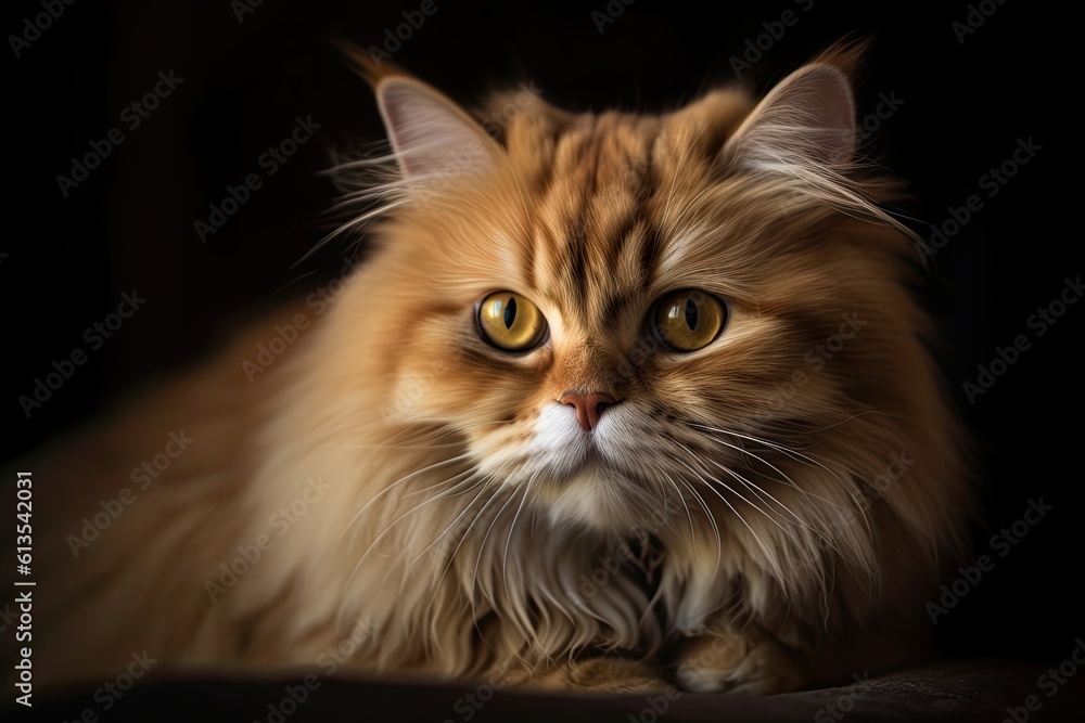 Welcome to the Enchanting World of Adorable Cats: Domestic Pets, Kittens, and Fluffy Felines in Nature's Design. Generative AI