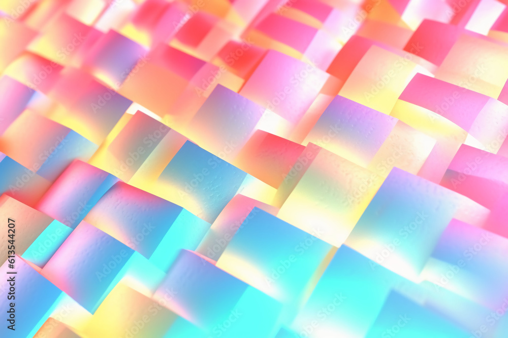 Pastel colorful background, white tone, gradient, soft light, colorful transparent glass, foil holographic. AI generative Pastel colorful background, white tone, gradient, soft light, colorful transparent glass, foil holographic. AI generative