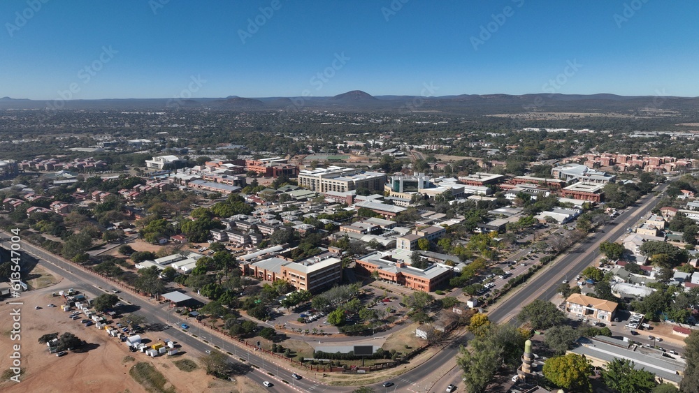 Fototapeta premium University of Botswana Main Campus in Gaborone, Botswana, Africa