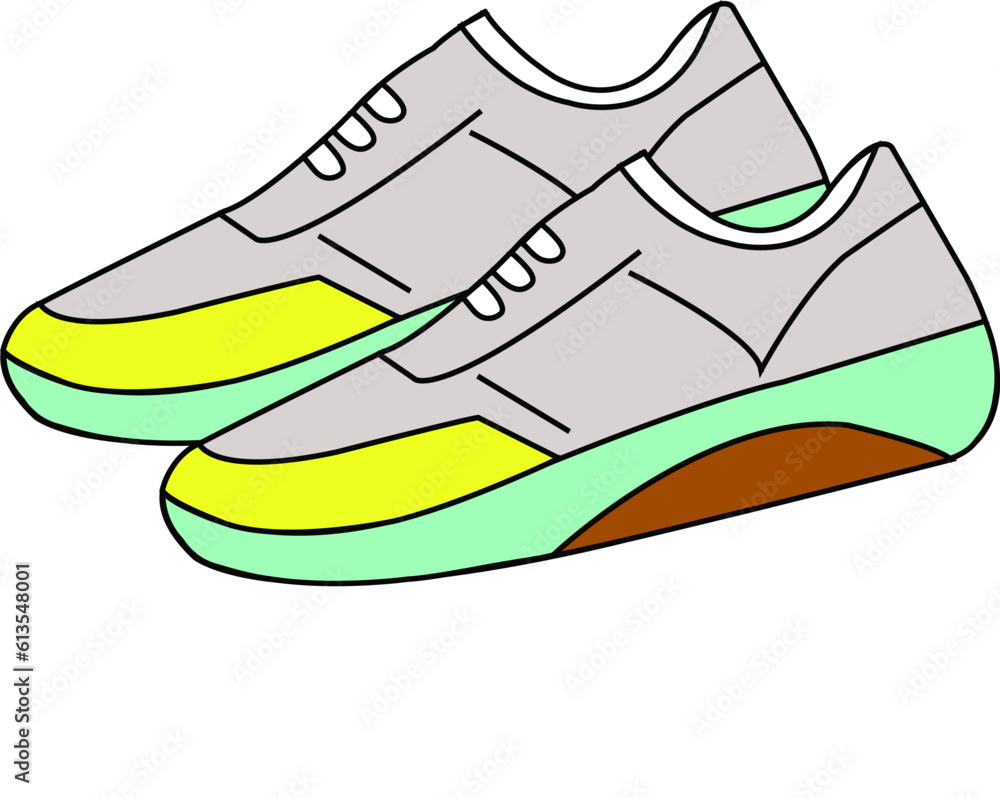 shoe designed illustration vector illustratio shoe designed illustration vector illustratio
