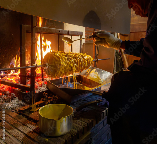 gâteau à la broche