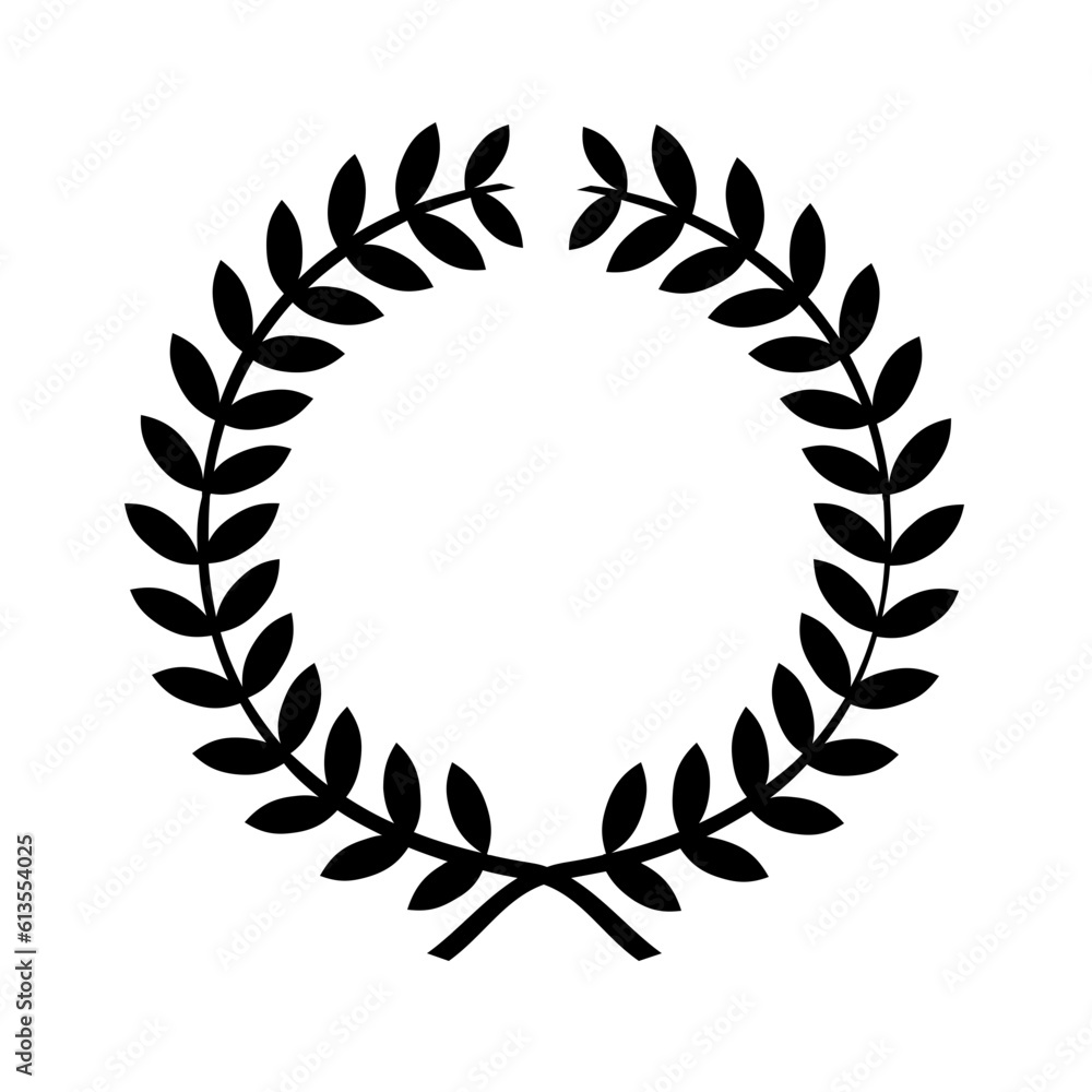 Obraz premium laurel wreaths icon