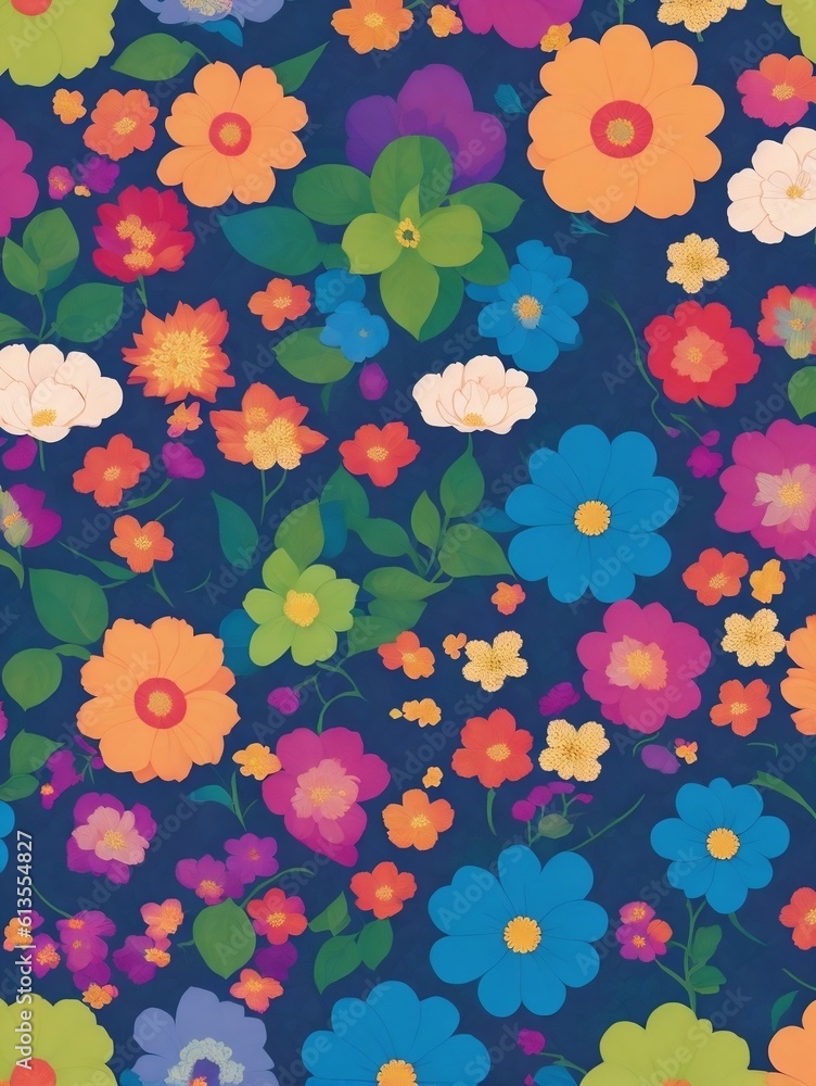 seamless pattern with flowers seamless pattern with flowers