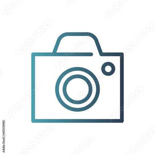 camera gradient icon