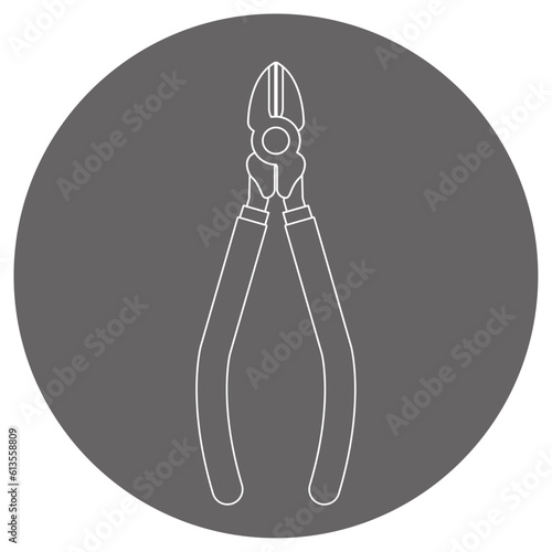 グレーバックのイラスト_ニッパー
