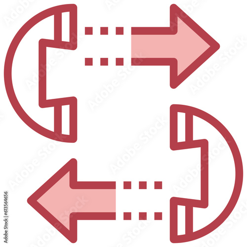 phone receiver line icon,linear,outline,graphic,illustration