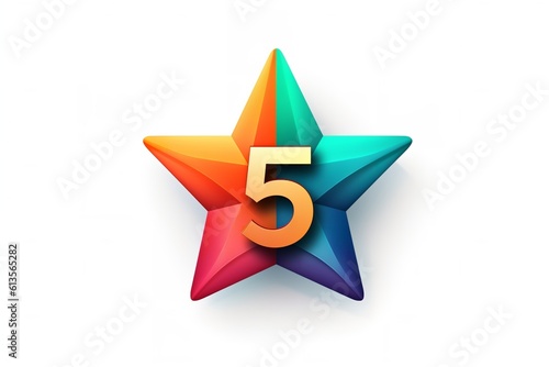 Free Download 3d 5 star rating for business improve
 - GFXLoad
