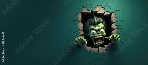 Cute Cartoon Zombie Breakin...