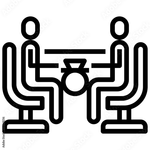 money line icon,linear,outline,graphic,illustration