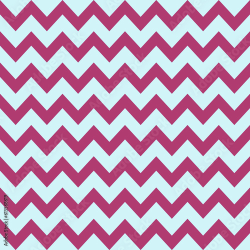 Pink and blue Chevrons seamless pattern background retro vintage design