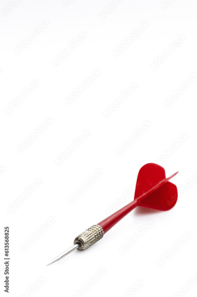 Red darts Isolated on white background, goal setting concept for success. Red darts Isolated on white background, goal setting concept for success.