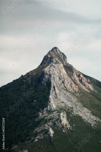 Quadro su tela Monte txindoki, mas alto de guipuzcoa