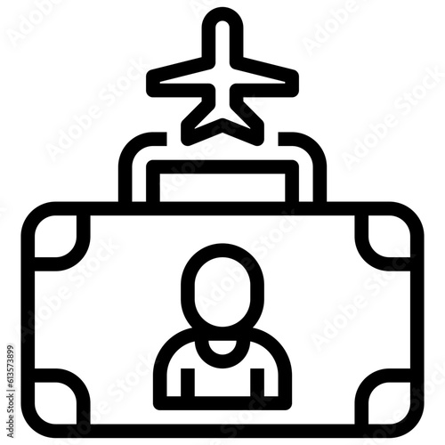 SOLO TRAVEL line icon,linear,outline,graphic,illustration