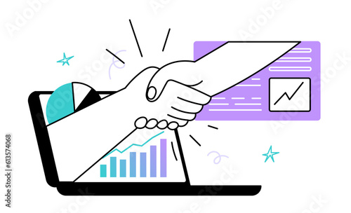 Handshake, consent and closing the deal