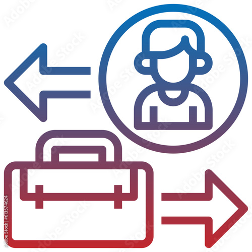 b2c line icon,linear,outline,graphic,illustration
