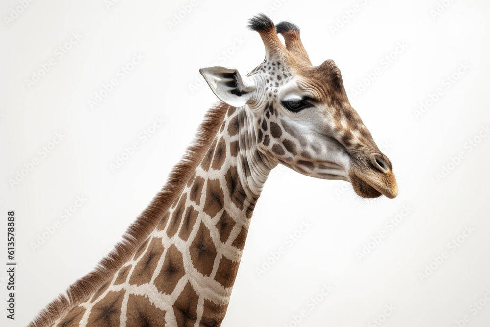 Giraffe. Generative AI.