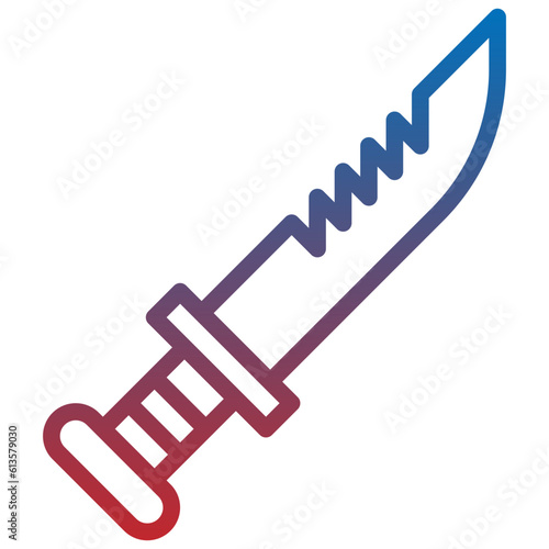 knife line icon,linear,outline,graphic,illustration